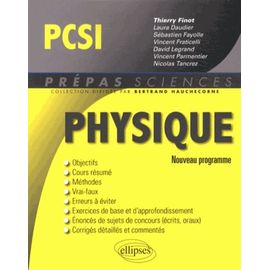 Physique Pcsi