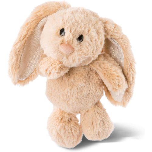 YEMAESRE-Peluche Lapin Marron Clair Avec Oreilles Scintillantes 20Cm