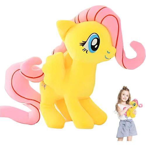 YEMAESRE-Poney Animal En Peluche,20 Cm Poney Plush Toys,Poney Peluche,My Little Pony,Peluches Pour Fille,Petit Poney Mignon Jouets En Peluche Poney Personnage Poupée Pour Les Enfants Meilleur Cadeau