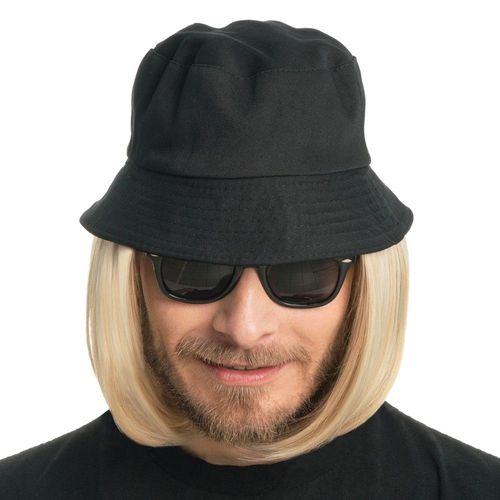 Bob Noir Perruque Blond Lorenzo Rap Adulte