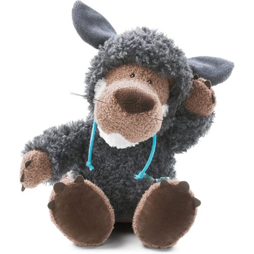 YEMAESRE-Loup En Peluche Assis Jolly Hugo 25 Cm I Jouets Peluches Pour Filles, Garçons Et Bébés I Animal En Peluche Loup À Câliner Et Pour Jouer I Doudou Cadeau Naissance, Noël, Anniversaire ¿ 48532
