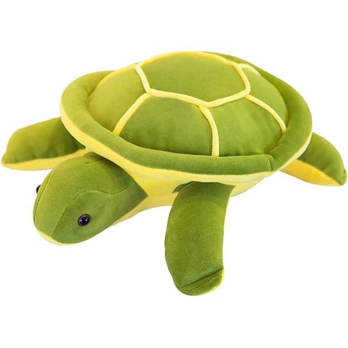 YEMAESRE-Peluche Tortue Verte 25Cm - Jouet En Peluche Doux Pour Enfants, Oreiller Confortable, Décoration Maison, Pour Noël