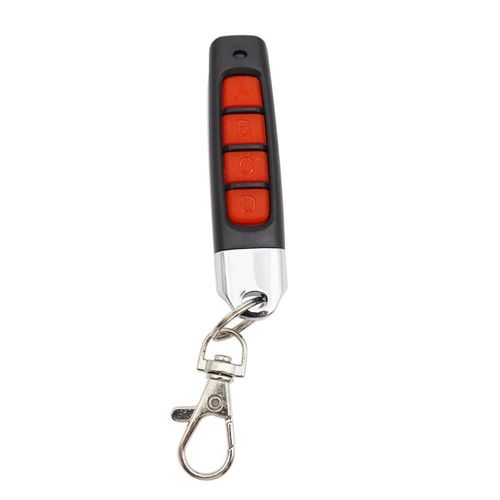 Ouvre-Porte De Garage, Télécommande 4ch 433mhz, Clé De Voiture, Duplicateur De Télécommande, Code De Clonage, Transmetteur À 4 Boutons--Red 2