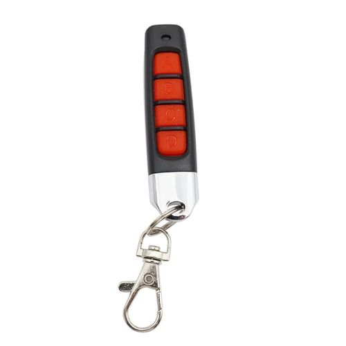 Ouvre-Porte De Garage, Télécommande 4ch 433mhz, Clé De Voiture, Duplicateur De Télécommande, Code De Clonage, Transmetteur À 4 Boutons--Red 2