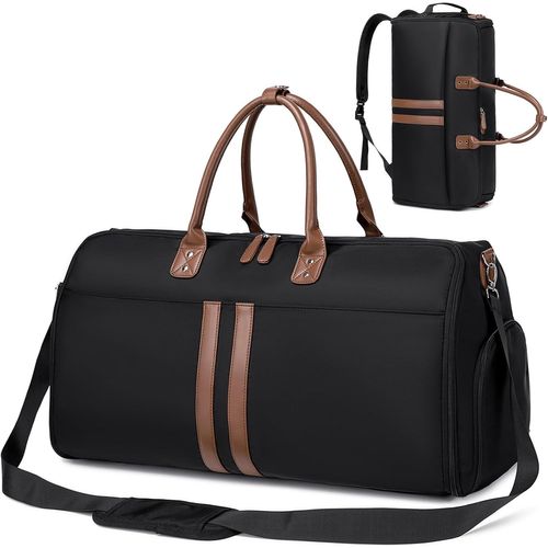 YEMAESRE-Sac À Vêtements, Sac De Voyage, Sac De Costume, Sac De Duffle Pour Homme Et Femme, 2 En 1, Pliable, À Suspendre, Sac De Voyage, Sac De Sport, Avec Compartiment À Chaussures Et Compartiment S