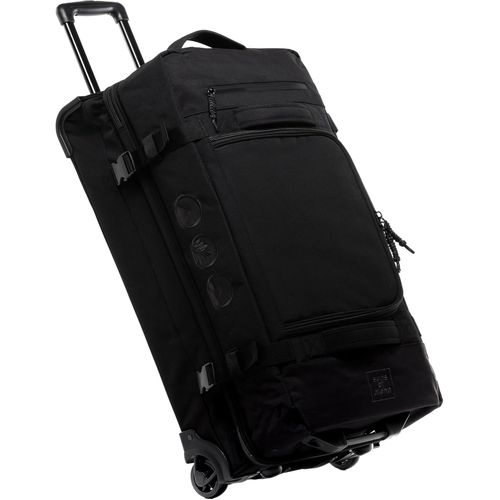 YEMAESRE-Sac De Voyage À Roulettes Kane Xxl Val Bagage Pet Recyclé Avec 2 Roues 80 Cm Duffle Sac De Sport Chariot Et Sac À Roulettes 140L - Femme & Homme Noir