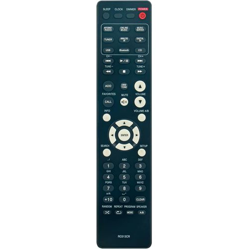 Yemaesre-Rc013cr Télécommande Remplacée Convient Pour Marantz Cd Receiver M-Cr611 M-Cr611u Rc013cr Rc012cr M-Cr511 Rc015c M-Cr612 Rm-Cr611 Mcr611