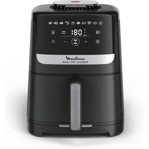 YEMAESRE-Easy Fry Silence, Friteuse À Air, 5L, 1,5Kg, Technologie Silent, Système Easy Clean & Store, 10Programmes, Noir, Ez5528F0