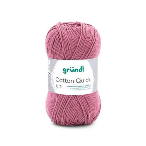 Fil À Tricoter Cotton Quick Uni - Gründl - Ppsc - Certifié Oeko-Tex. Color : 159 Violet