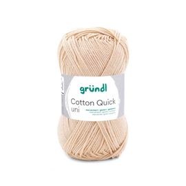 Fil À Tricoter Cotton Quick Uni - Gründl - Ppsc - Certifié Oeko-Tex. Color : 171 Marron