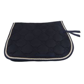 Tapis De Selle De Cheval En Coton Durable, Doux Et Respirant, Double Corde En Pp, Sangle Ventrale, Tapis Absorbant La Transpiration, ¿¿Quipement Bleu Marine