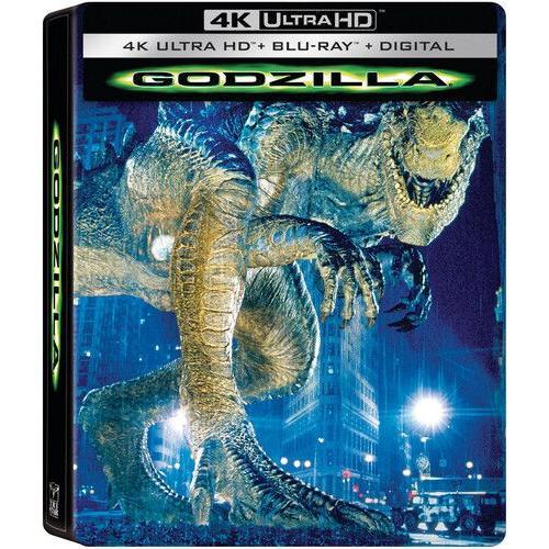 Godzilla [Ultra Hd] With Blu-Ray, 4k Mastering, Anniversary Ed, Steelbook, Subtitled, Dubbed, Widescreen