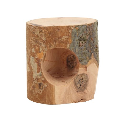 Tunnel De Cachette En Bois Pour Hamster Golden Bear, 3 Trous, Pour Grimper Et Macher
