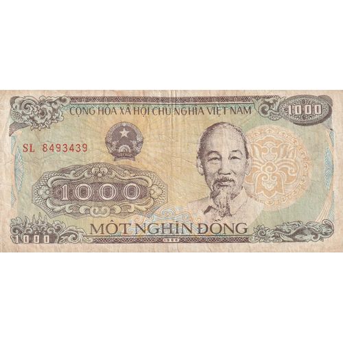 Billet Du Viet Nam De 1988 10 000 Dong