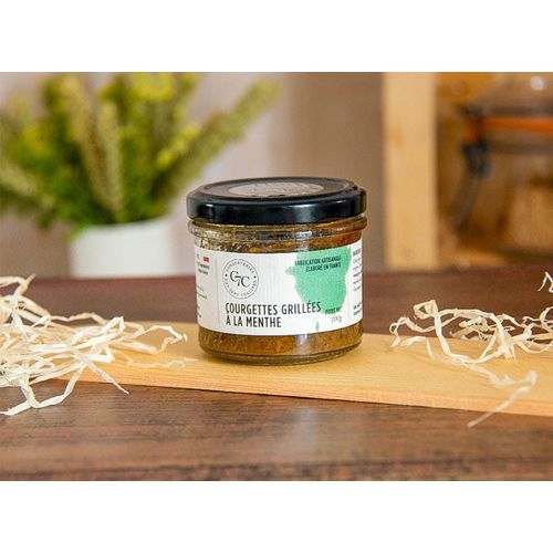 Tartinade De Courgettes Grillées À La Menthe - 100g