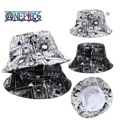 Bob One Piece Noir Et Blanc - Taille 56-58cm