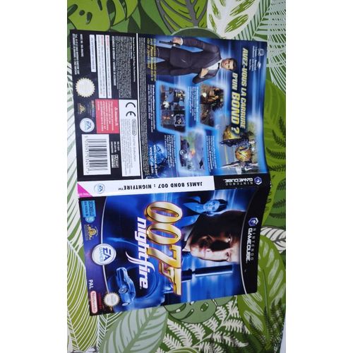 Jacquette Jeu Nintendo Gamecube 007 Nightfire