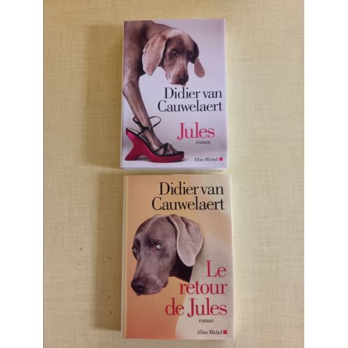 Lot De Deux Livres De Didier Van Cauwelaert : Jules, Le Retour De Jules.