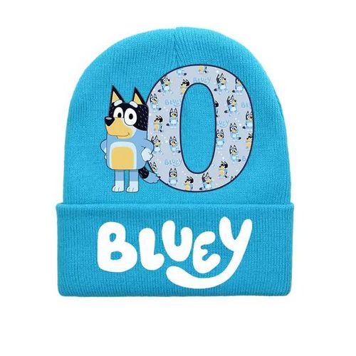 Bonnet Bluey Bingo Pour Enfants. Taille Unique - Lettre O