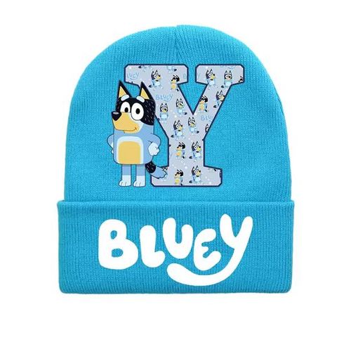Bonnet Bluey Bingo Pour Enfants. Taille Unique - Lettre Y