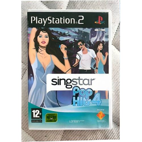 Singstar Pop Hits 4 Sur Ps2 ¿ Jeu Musical Karaoké | Version Française | Pal | Micro Non Inclus | 12+ | Vendu Par Blaspo Fr