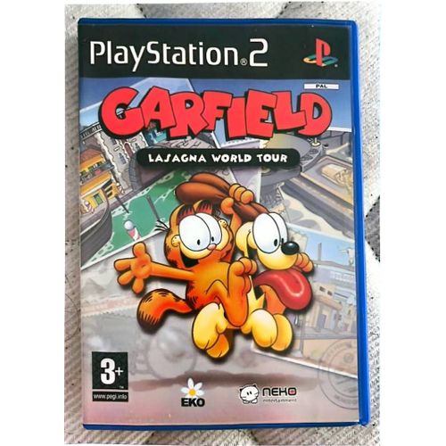 Garfield Lasagna World Tour Sur Ps2 ¿ Jeu D¿Aventure Et Plateformes | Audio Français | Pal | 3+ | Vendu Par Blaspo Fr