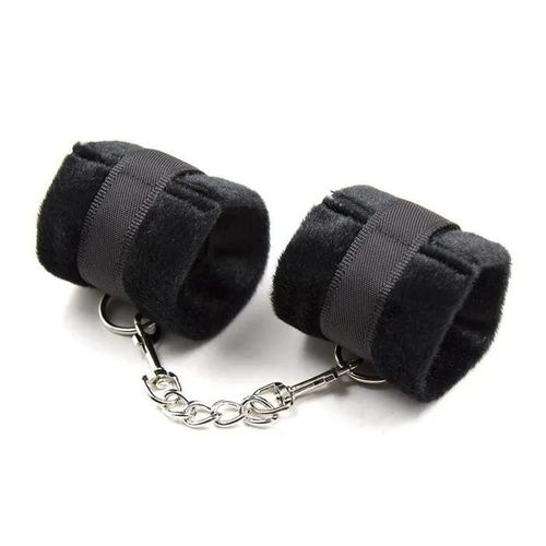 Menottes Ajustable Noires - 252420061 - Noir Couleur : Noir