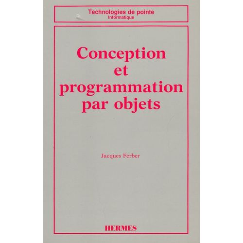 Conception Et Programmation Par Objets