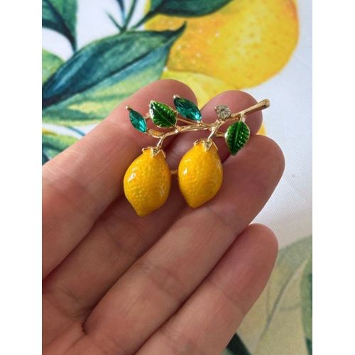 Broche Citron 
