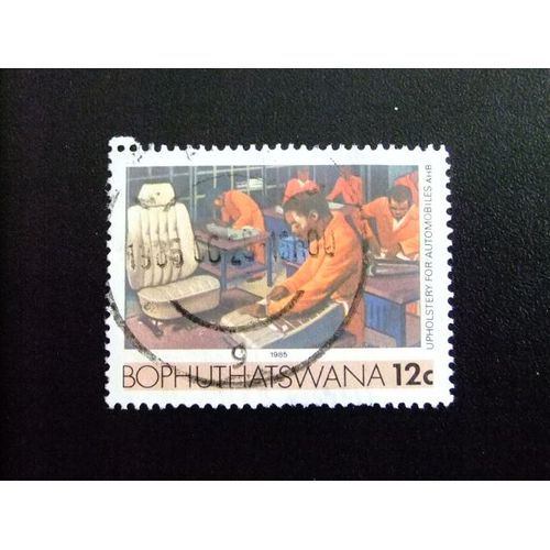 48 Bophuthatswana 1985 / Industrie Manufacture De Sièges Autos / Yvert 139 Fu