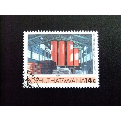 48 Bophuthatswana 1986 / Industrie Minoterie À Mafeking / Yvert 169 Fu