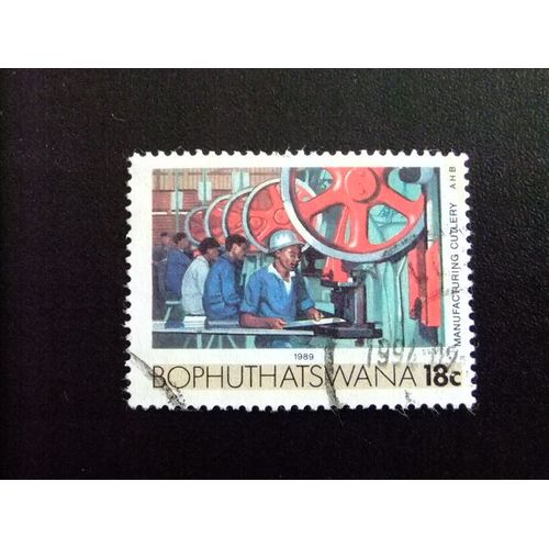 48 Bophuthatswana 1989 / Industrie Coutellerie / Yvert 222 Fu