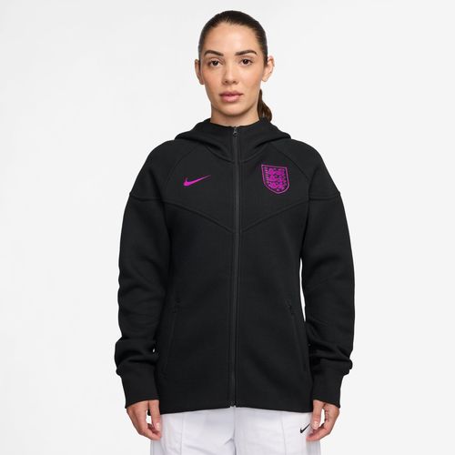 Sweat Capuche Zippé Angleterre Lionesses Nike Tech Fleece - Noir - Femme