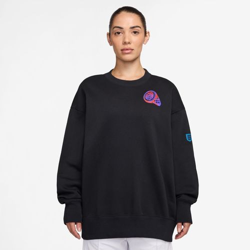 Sweat Angleterre Lionesses Nike Phoenix Fleece Oversized - Noir - Femme