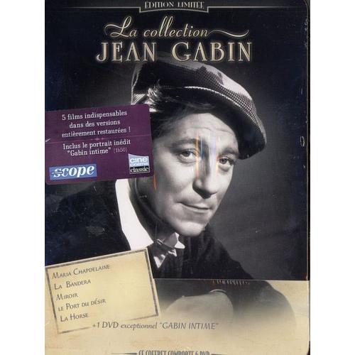 Collection Jean Gabin - Edition Limitée Boite Metal : La Horse, Hapdelaine, La Bandera, Miroir, Le Port Du Désir