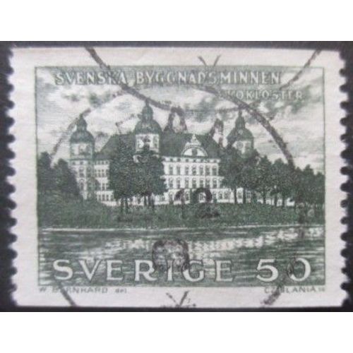Suede N°496 Chateau Skokloster Oblitéré