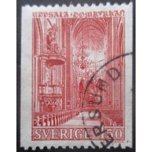 Suede N°559 Cathédrale D'Uppsala Oblitéré
