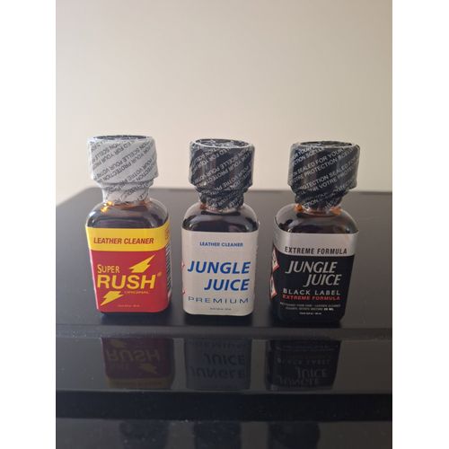 Poppers Super Rush - Jungle Juice Prenium - Jungle Juice Black Label 25 Ml
