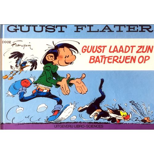 Gaston Lagaffe Guust Laadt Zijn Batterijen Op
