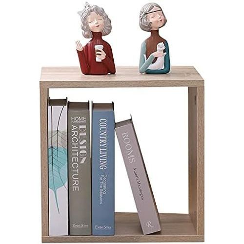 meimieshop-Etnicart-Étagère De Rangement Chêne 35X30X35 Bois Mdf Design Pour Bureau Séjour Cube De Rangement Cube De Rangement Bois Cube En Bois Étagère Cube Etagere Rangement Bois Caisson De Rangement