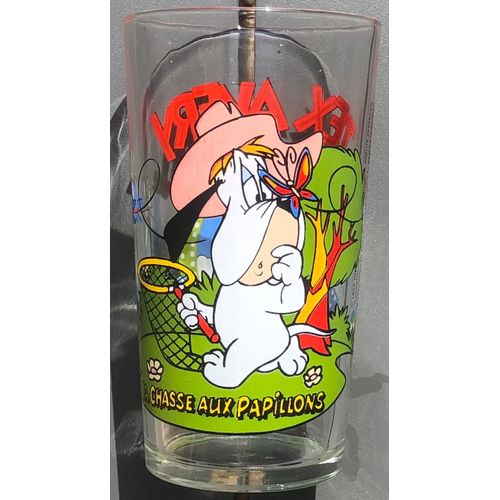 Verre A Moutarde Droopy La Chasse Aux Papillons, Tex Avery, Dessin Animé, Figurine