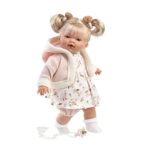 Poupée Bébé - LLORENS - Roberta - 33 cm - Douce et réaliste - Mixte