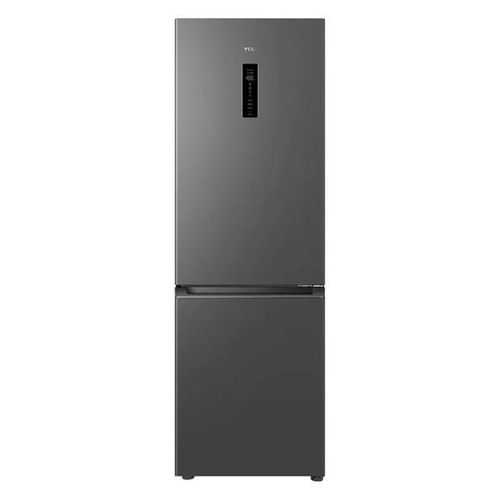 Réfrigérateur-congélateur TCL RP318BSC0 - congélateur bas - 59.5x65x185 cm (lxpxh) - 318 litres - classe C - gris quartz
