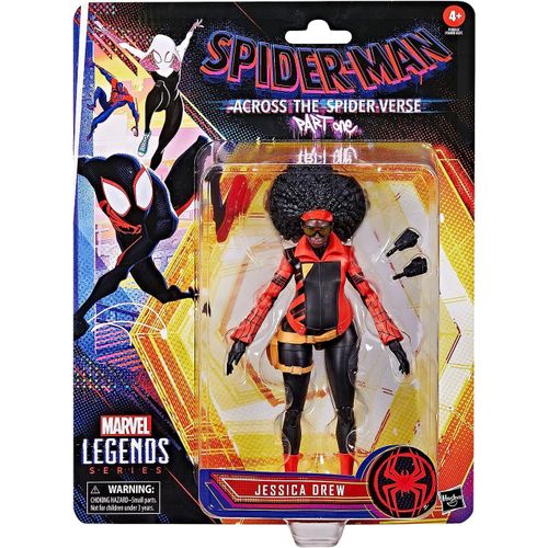 Marvel Legends Series Spider-Man: Across The Spider-Verse Jessica Drew 6-Inch Action Figure