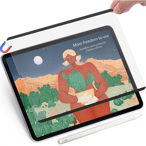 NAERYUT-2xPaperfeel Magnetic Screen Protectors For Ipad Pro 12.9-Inch (2015/2017,1St/2Nd Generation),Matte Protective Film,Writing&Drawing As On Paper,Reusable And Removable