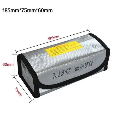 Deux - Jdrc-Sac De Sécurité Pour Batterie Lipo, Mini, Étanche, Arrang, Vpn, Portable, Pour Drones De Course Fpv-Générique
