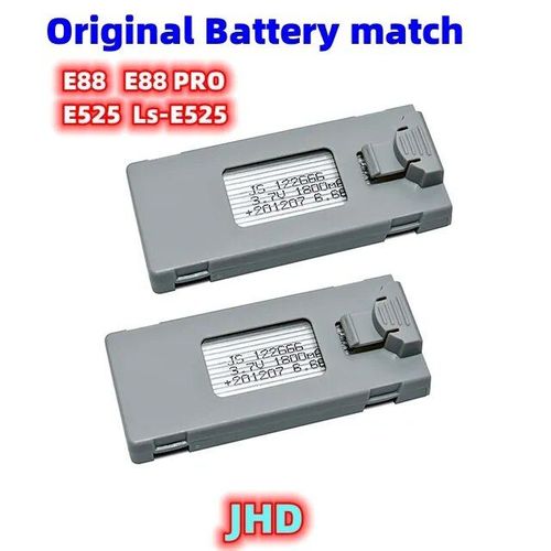 E88 Pro Gray 2b - Jhd Drone Batterie Pour Ls-E525 Efruitpro Mini Rc Drone Batterie 4k Drone E88 Pro Rc Avion-Générique