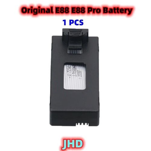 E88 Pro Black 1b - Jhd Drone Batterie Pour Ls-E525 Efruitpro Mini Rc Drone Batterie 4k Drone E88 Pro Rc Avion-Générique