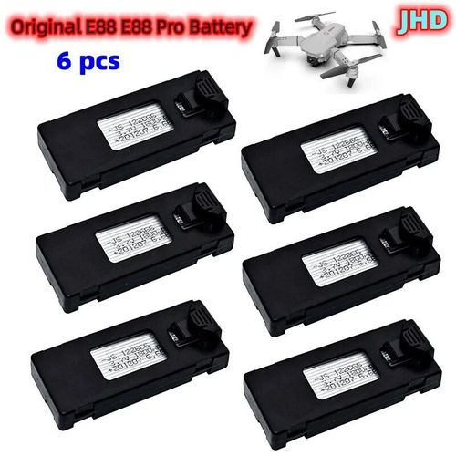 Batterie E88 Pro 6 - Jhd Drone Batterie Accessoire Pour Ls-E525 Efruitpro Mini Uability Drone Batterie 4k Drone Pièce De Rechange Batterie-Générique