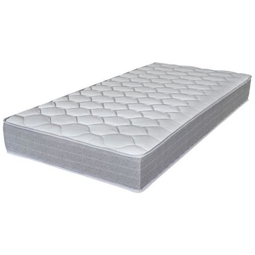 Matelas Mousse 90x200 Madere - Mousse - Hauteur 24 Cm - 3 Zones - Soutien Ferme